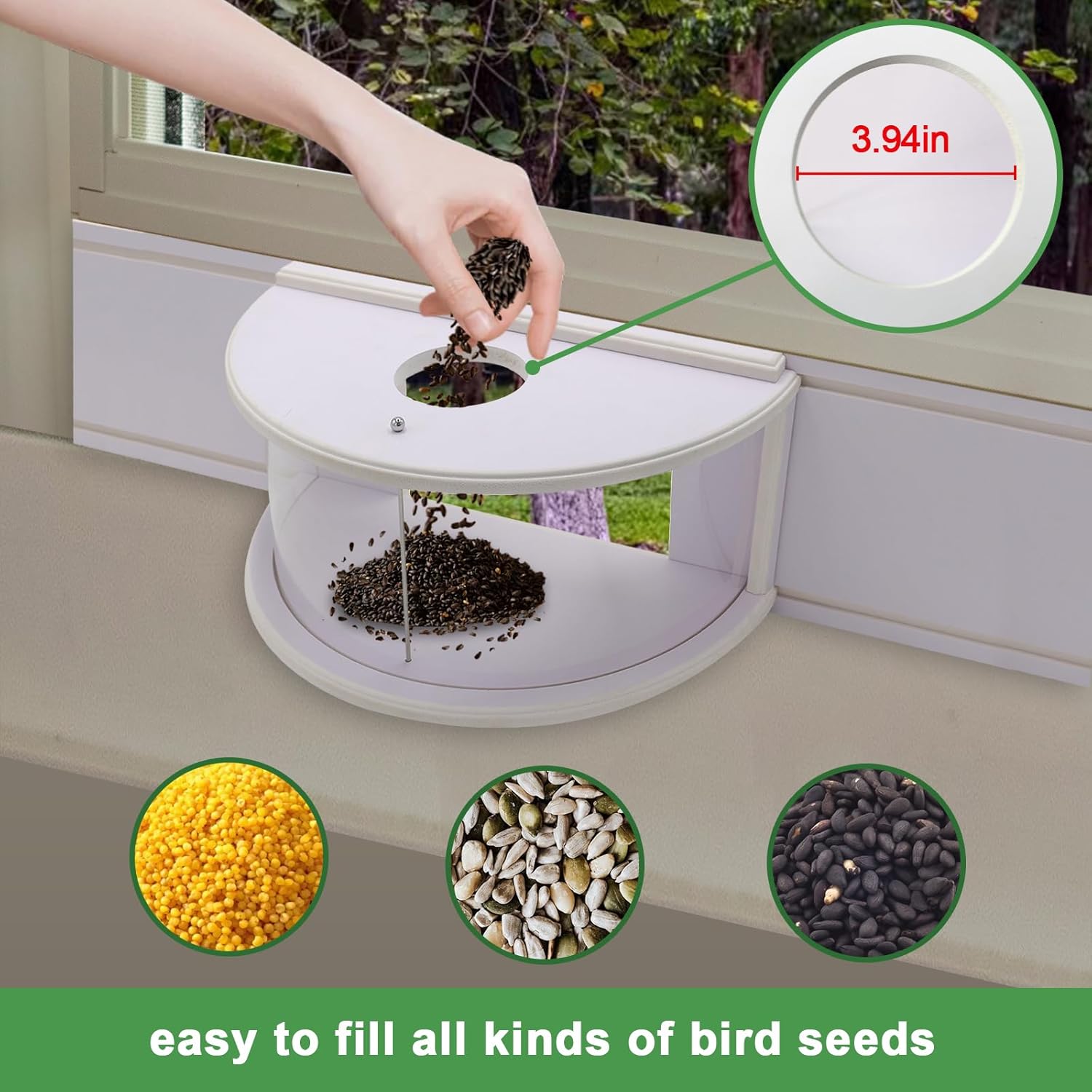 Window Bird Feeders for Viewing Durable in Window Bird Feeder in Windo