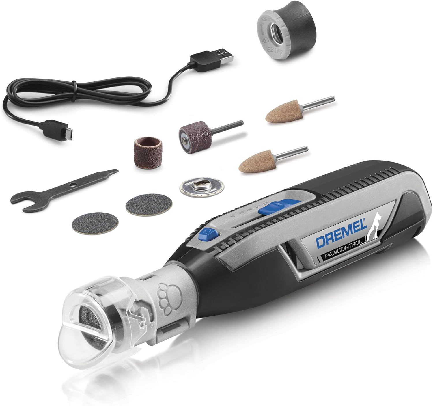 Dremel PawControl 7760-PET Dog Nail Grinder and Trimmer - Cordless & R