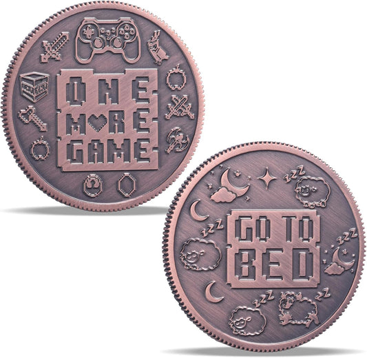 Ultimate Gamer Gift for Men - Double Sided Decision Maker Coin for Boy