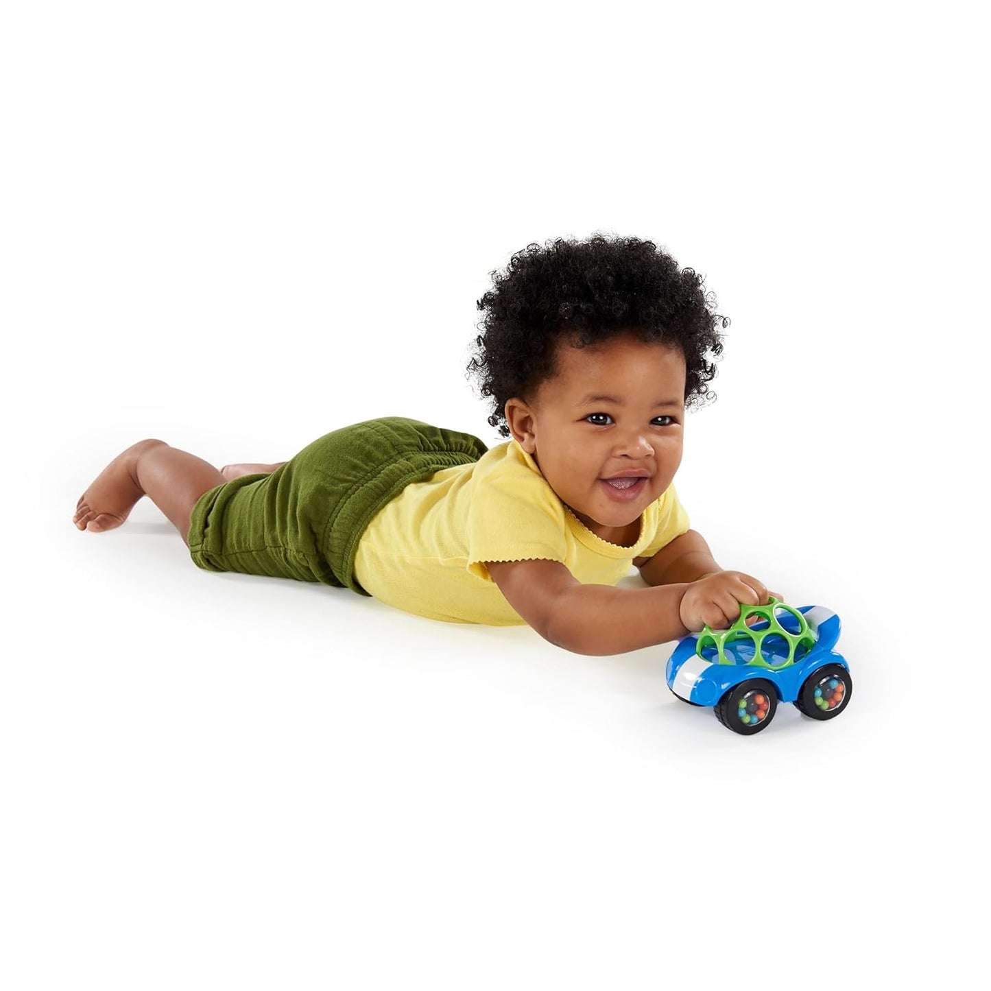 Bright Starts Oball Easy Grasp Rattle & Roll Toy Sports Car BPA-Free I