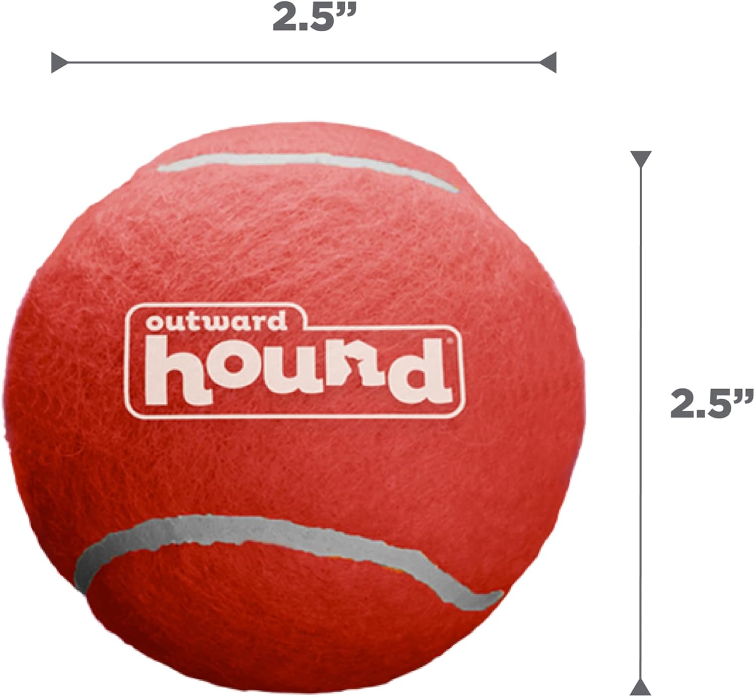 Outward Hound Squeaker Ballz – Squeaky Tennis Balls for Dogs Under 50 
