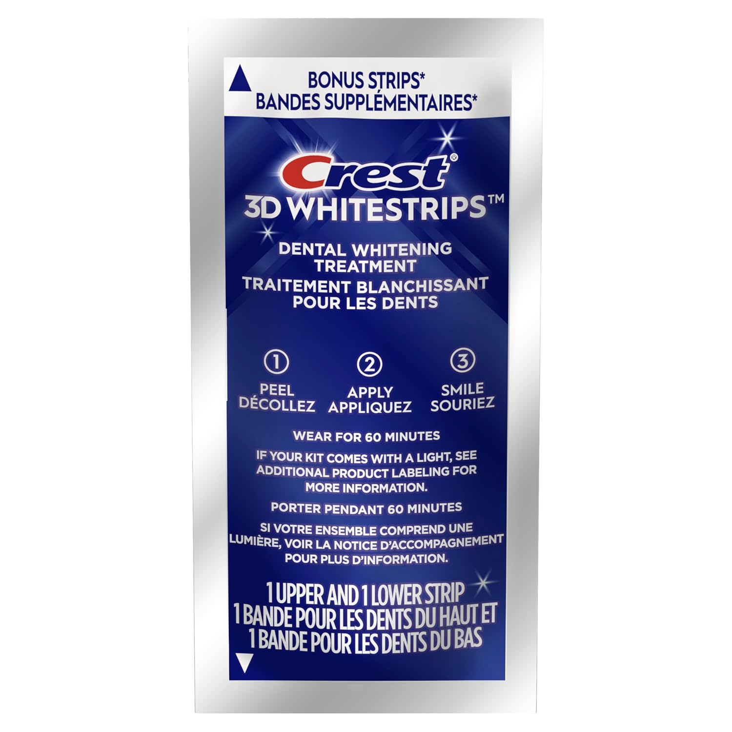 Crest 3D Whitestrips Professional Effects – Teeth Whitening Kit, 22 Tr