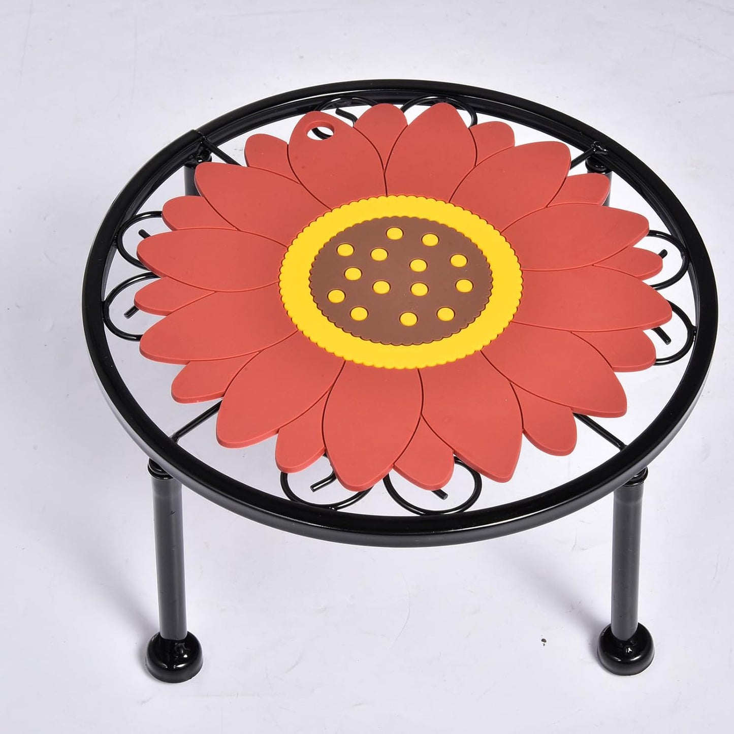 Plant Holder Stand - Water Drink Stand Holder with Anti-Slip Pad,Glass Beverage for Drinks, Beverage Drinking Crock for Kitchen
