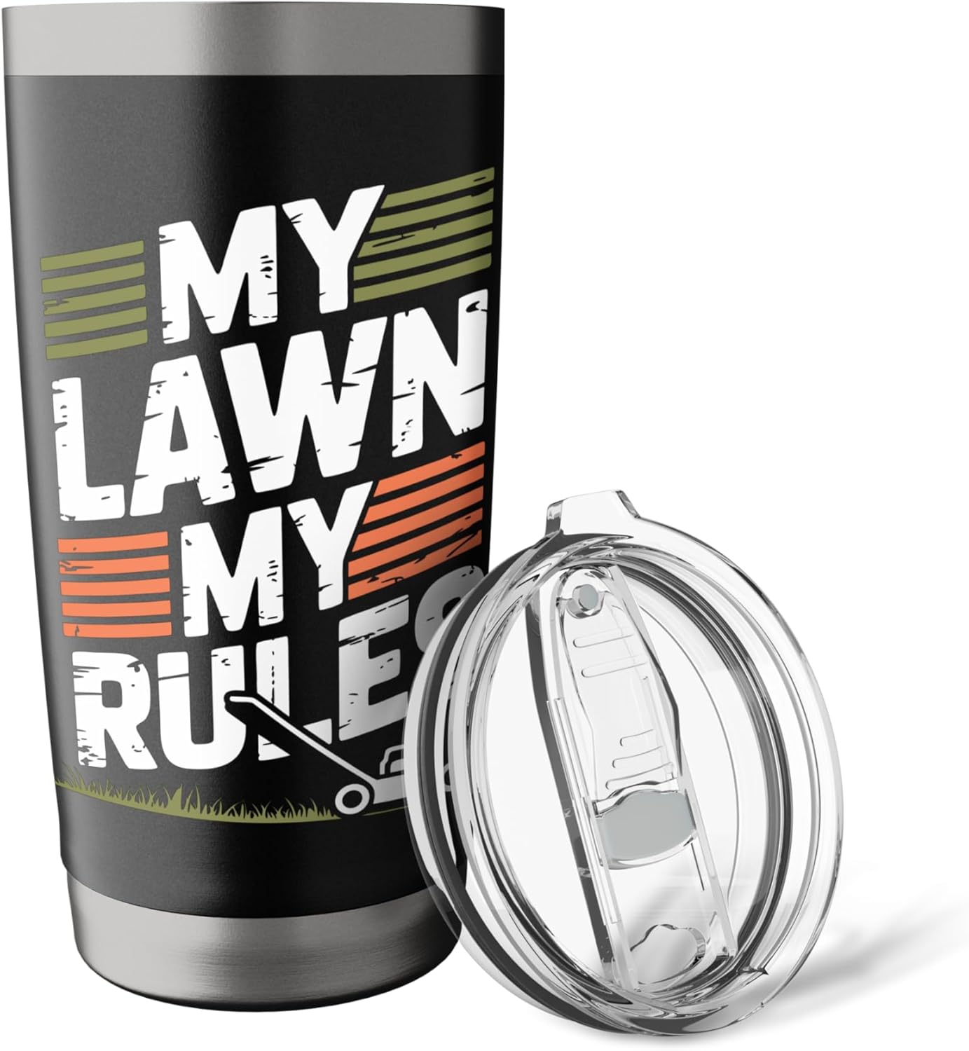 Garden Lawn Striper Lawn Care Mowing Stainless Steel Insulated Tumbler