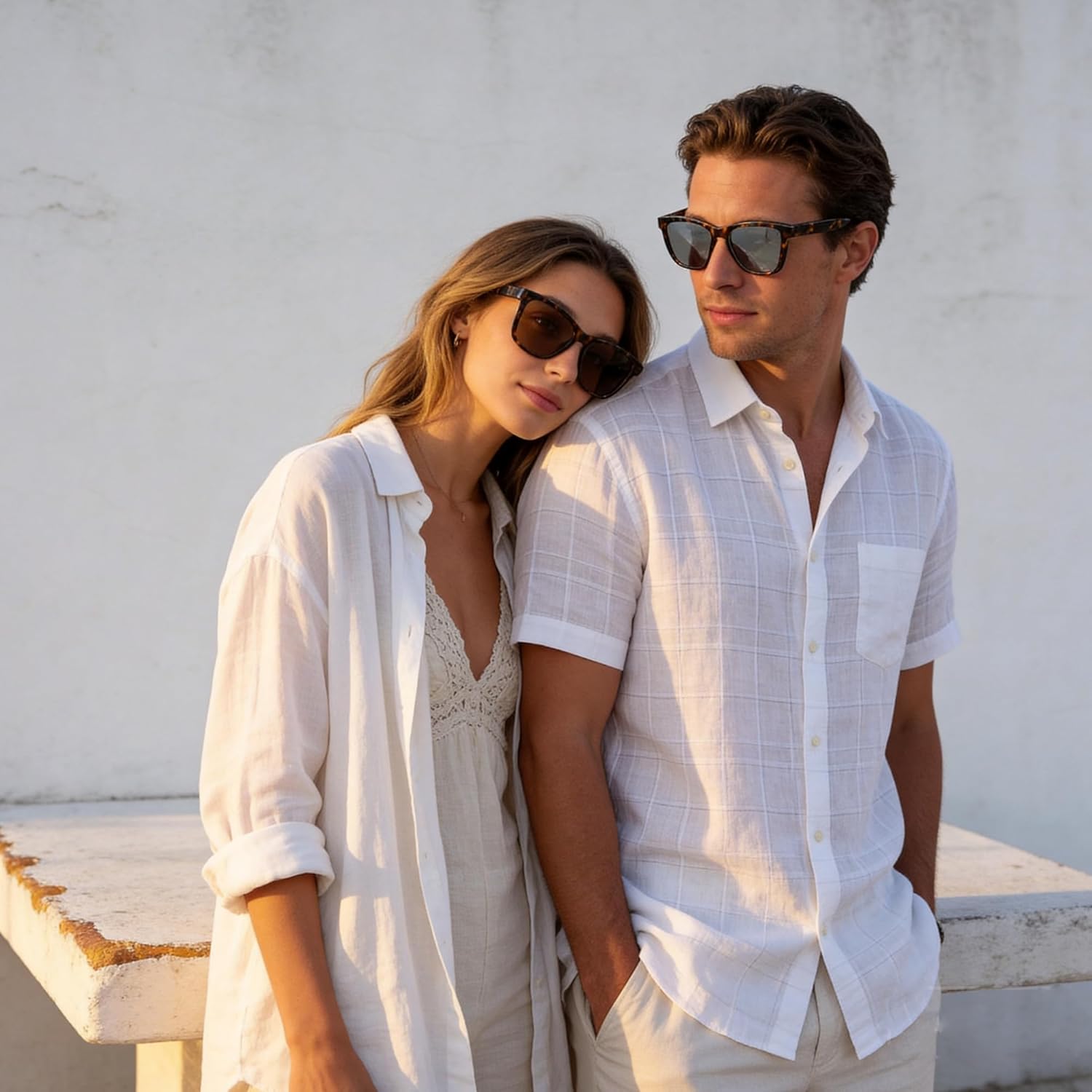DANAMY Sunglasses Womens Polarized Sunglasses for Women Trendy Designe