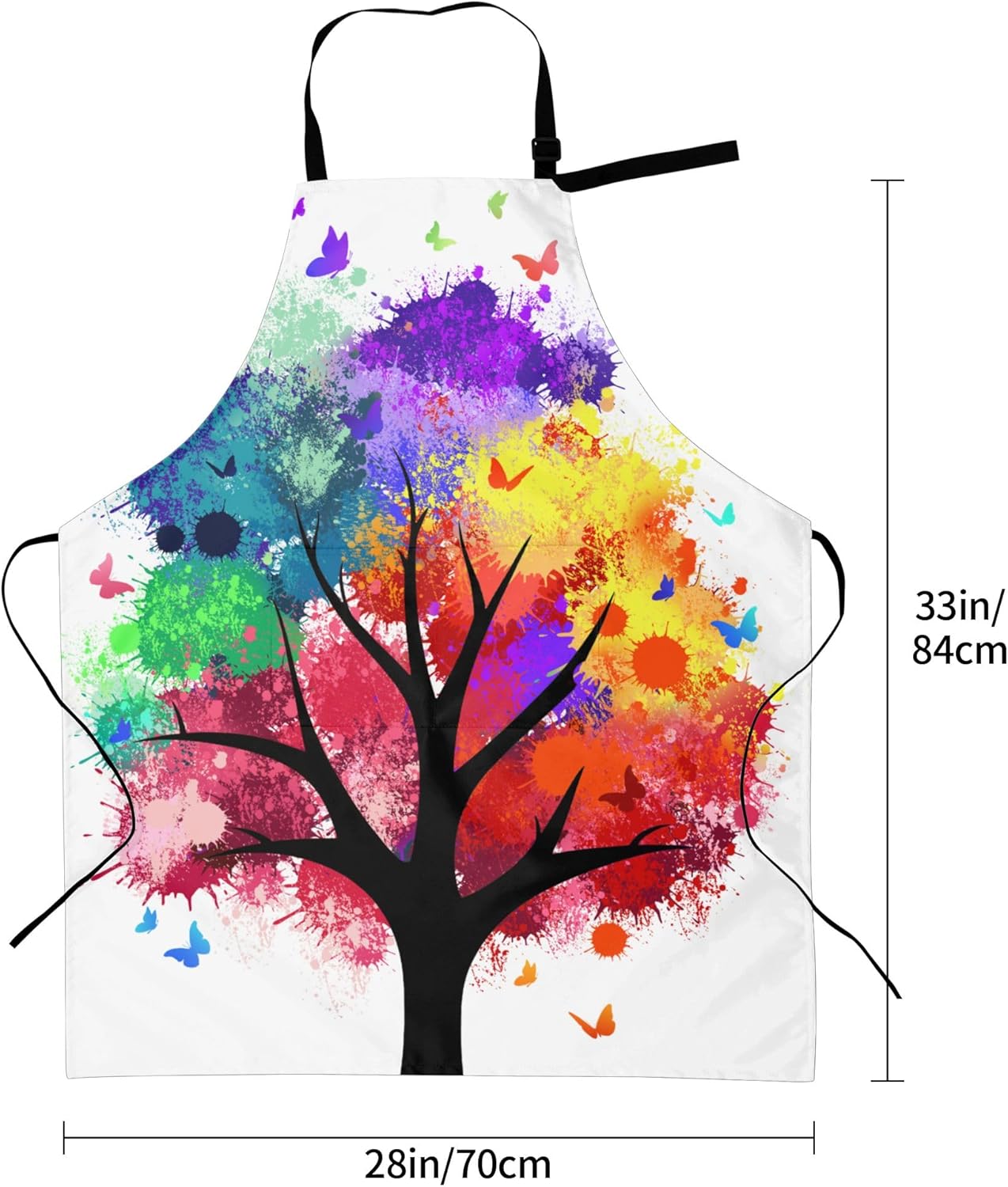 Artist Painting Apron with 2 Pockets Painters Art Aprons Gifts for Wom