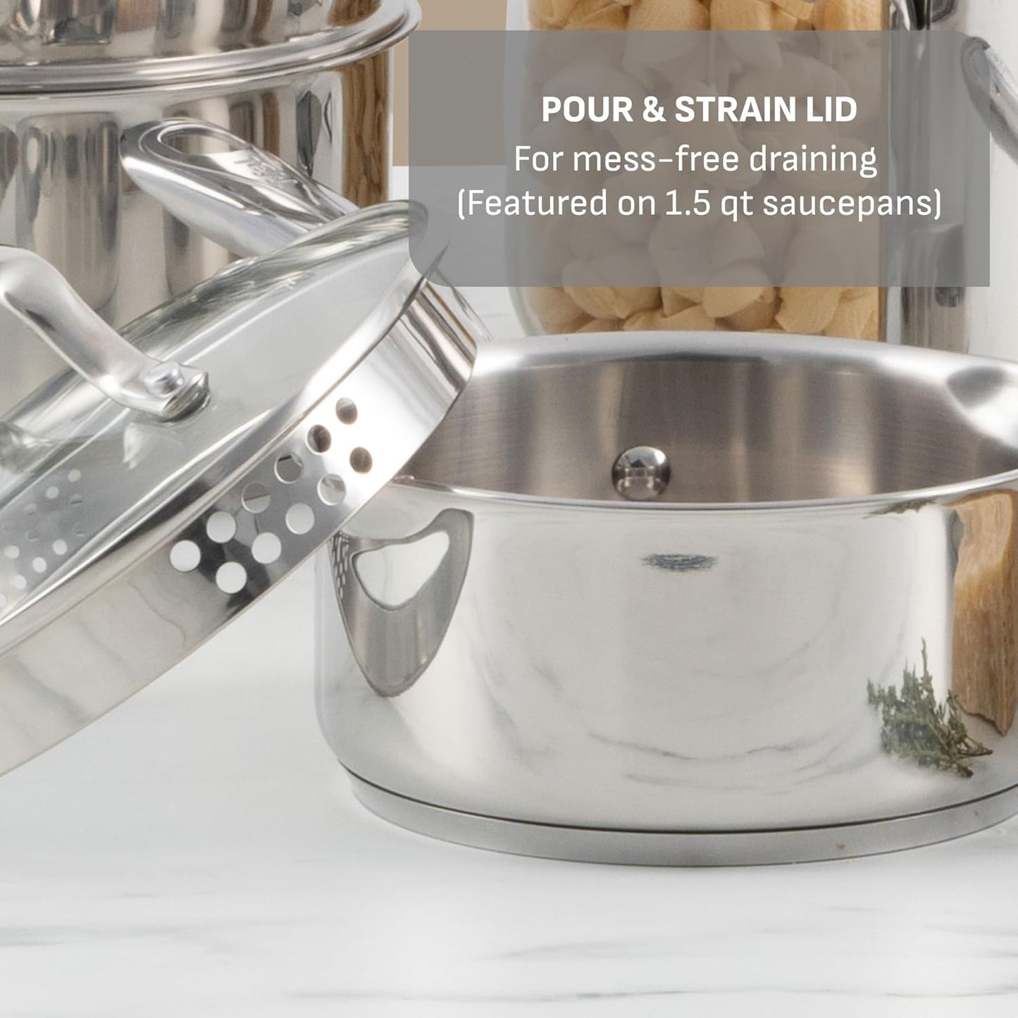 T-fal Stainless Steel Pots and Pans Set 11 Piece, Induction, Oven Broi