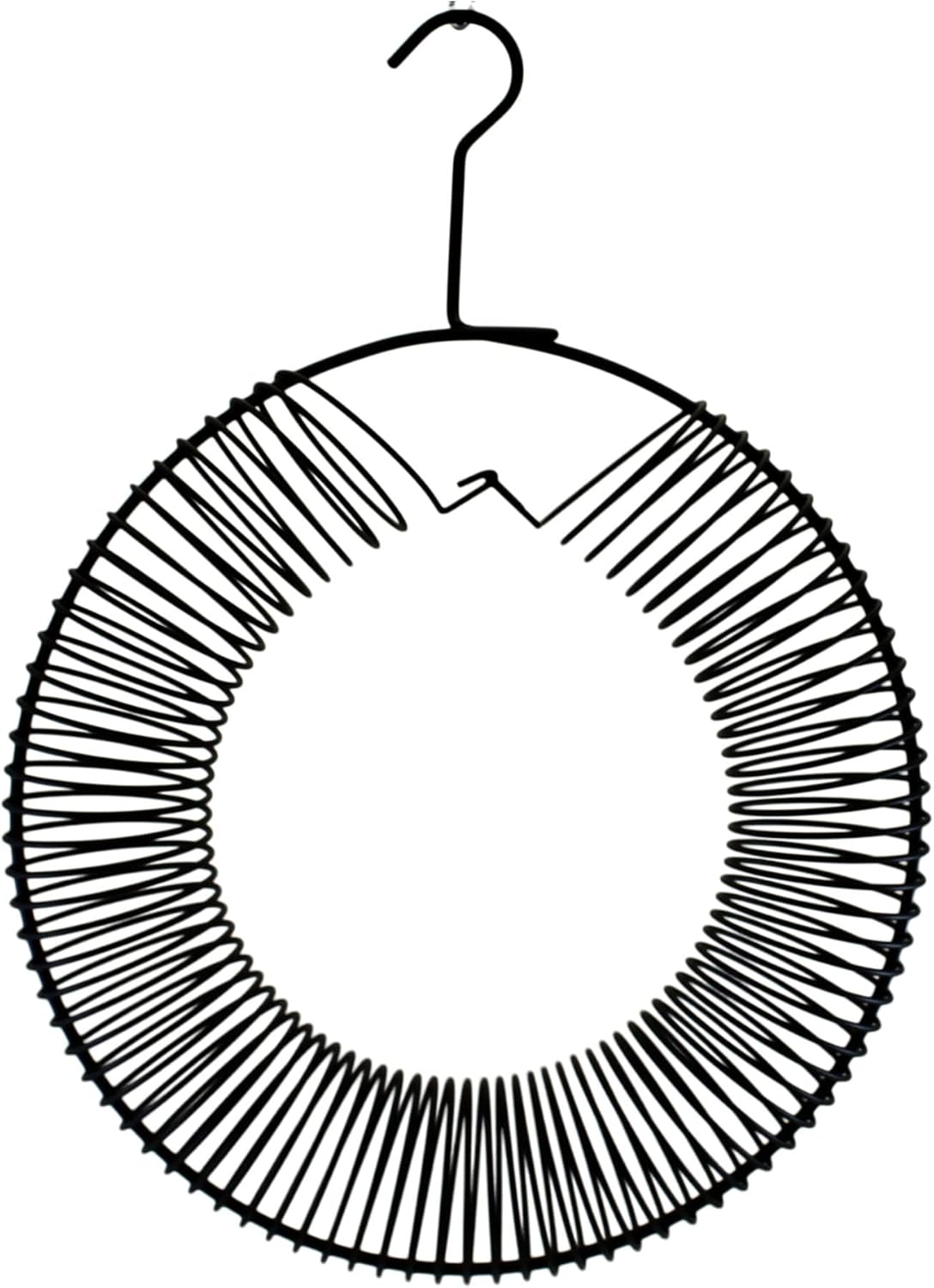 Songbird Essentials Whole Peanut Black Wreath Feeder for Squirrels and