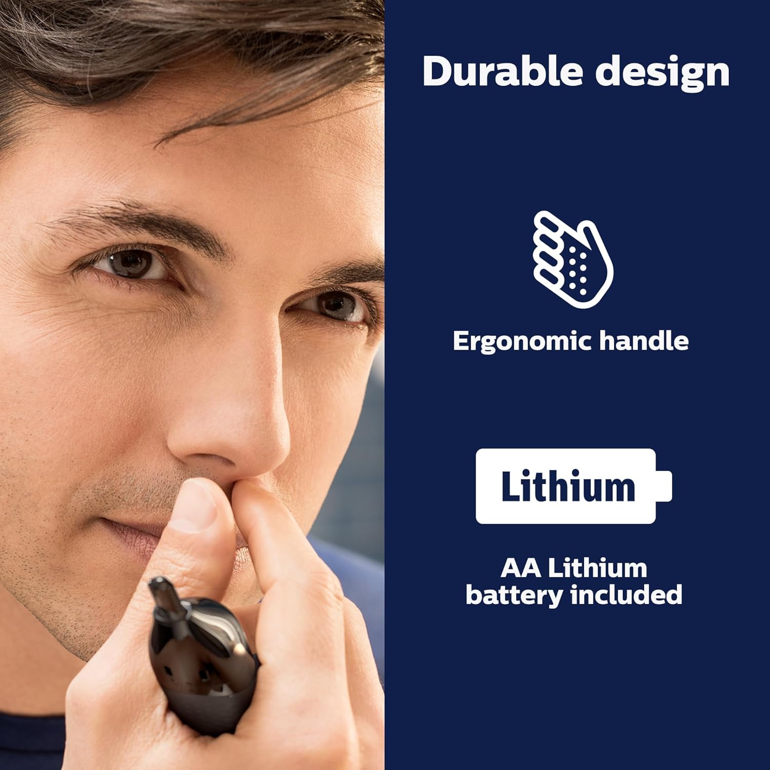 Norelco Philips Nose Trimmer 5000 for Nose, Ears, Eyebrows Trimming Ki