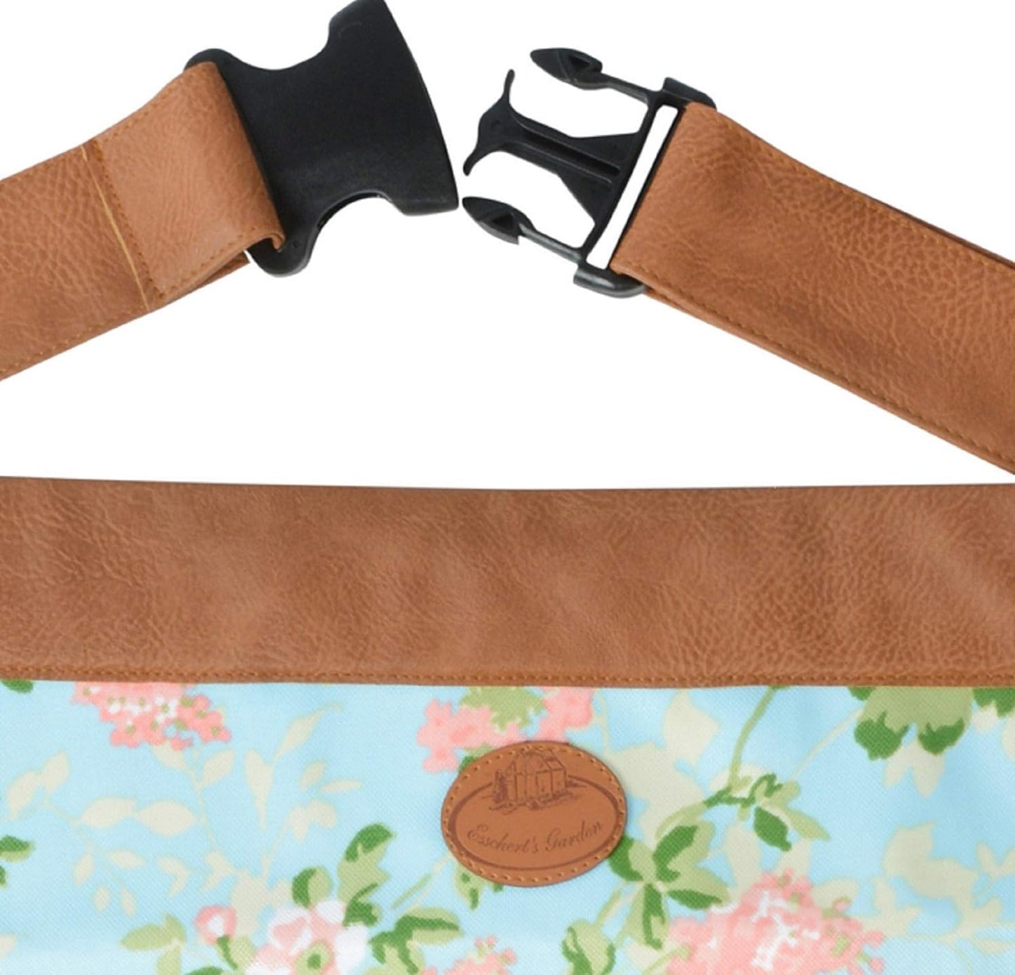 Fallen Fruits Floral Outdoor Gardening Tool Belt Adjustable Durable 4 Pockets Waist Apron (46cm x 35cm)
