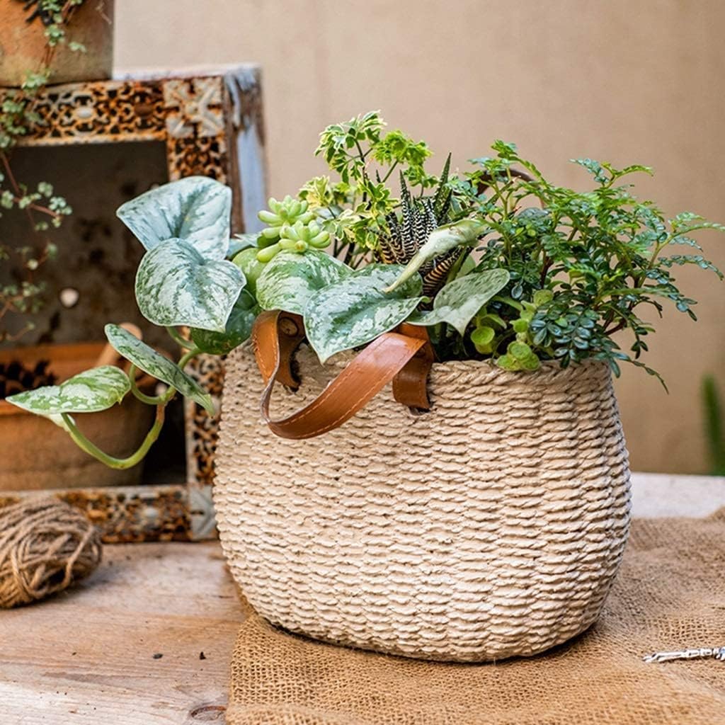Planter Flowerpot Planter Pots Unique Plant Pots Concrete Imitation Wi
