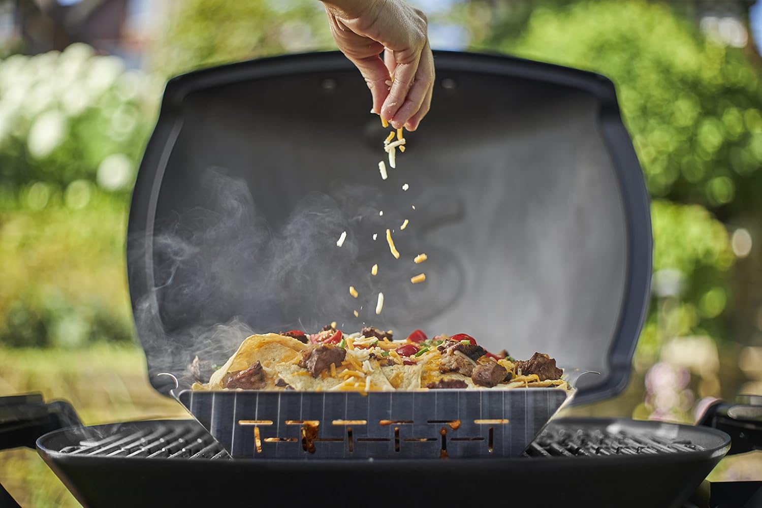 Weber Deluxe Grilling Basket – Stainless Steel Grill Basket for Vegeta