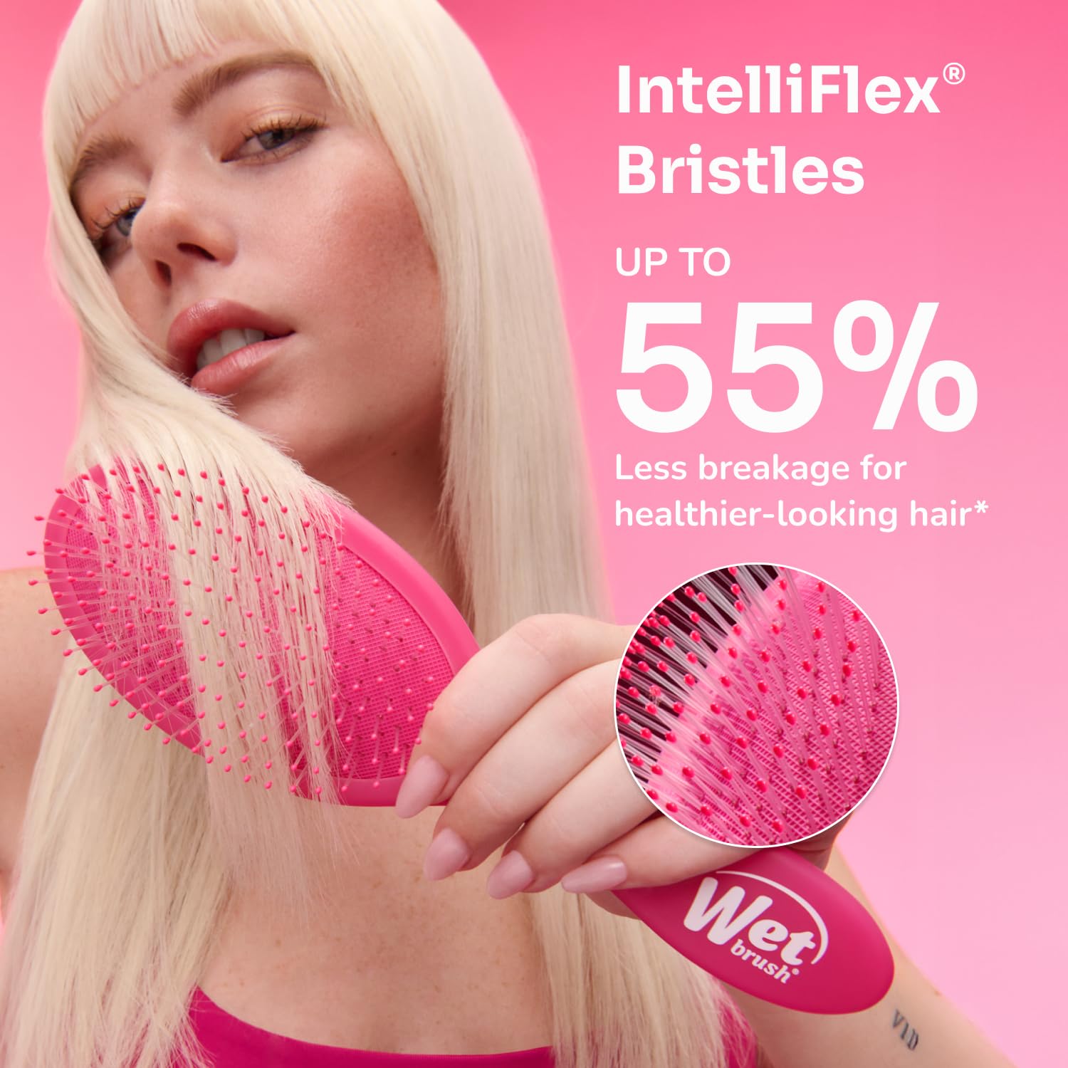 Wet Brush Original Detangler Hair Brush, Amazon Exclusive Aqua- Ultra-