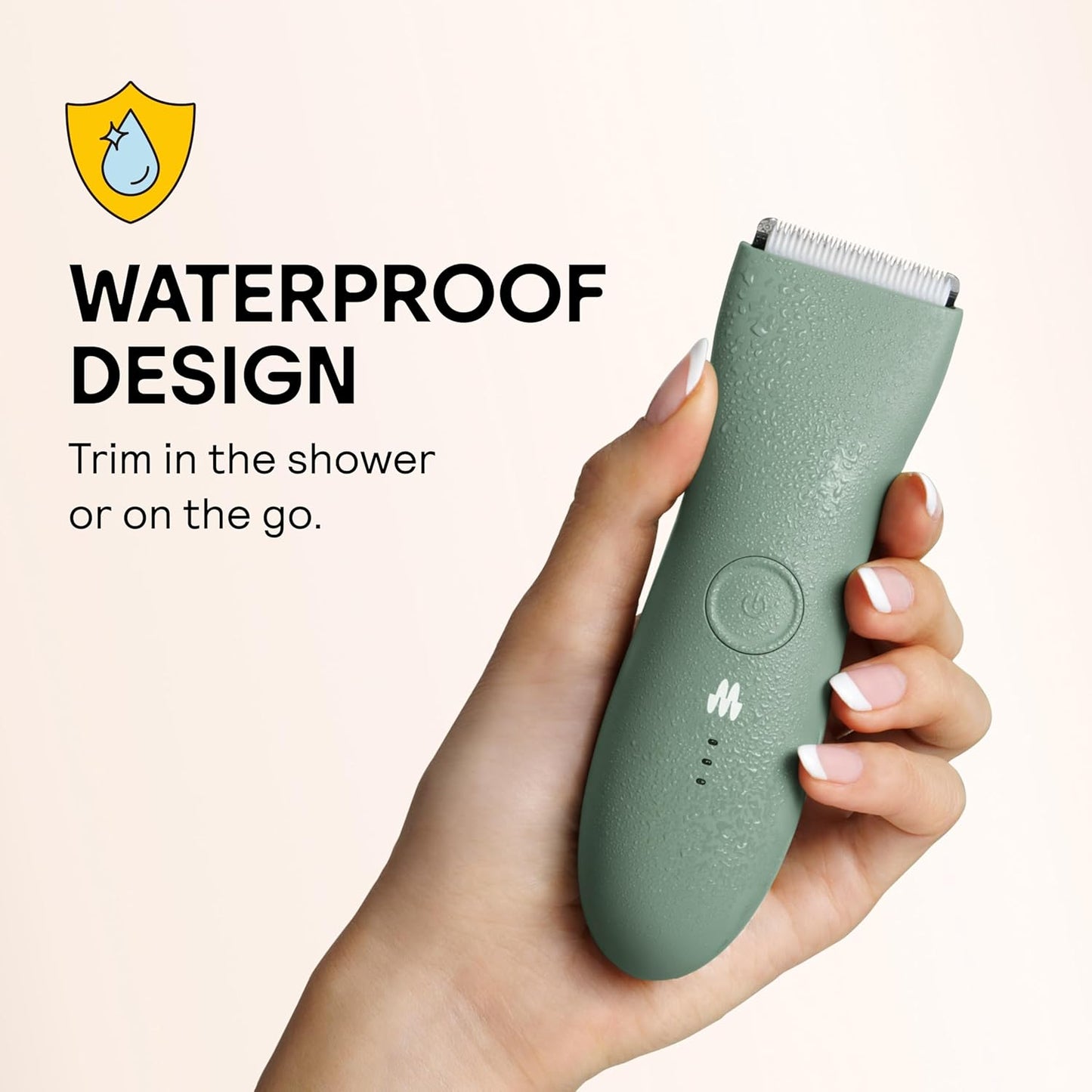 MERIDIAN The Trimmer Original - Body Hair Trimmer for Men, Electric Sh