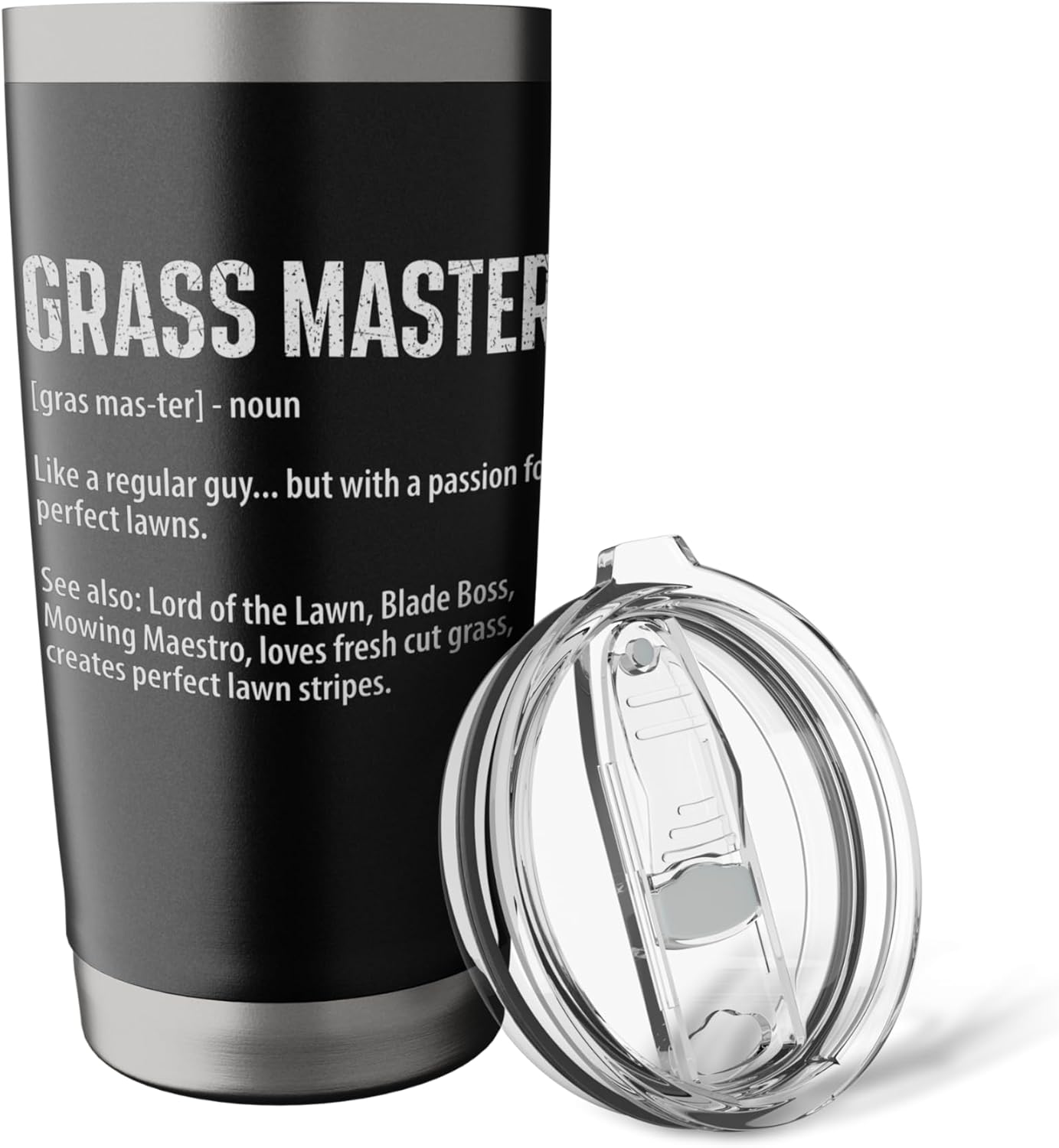 Grass Master - Landscaping Lawn Mower Mowing Stainless Steel Insulated Tumbler