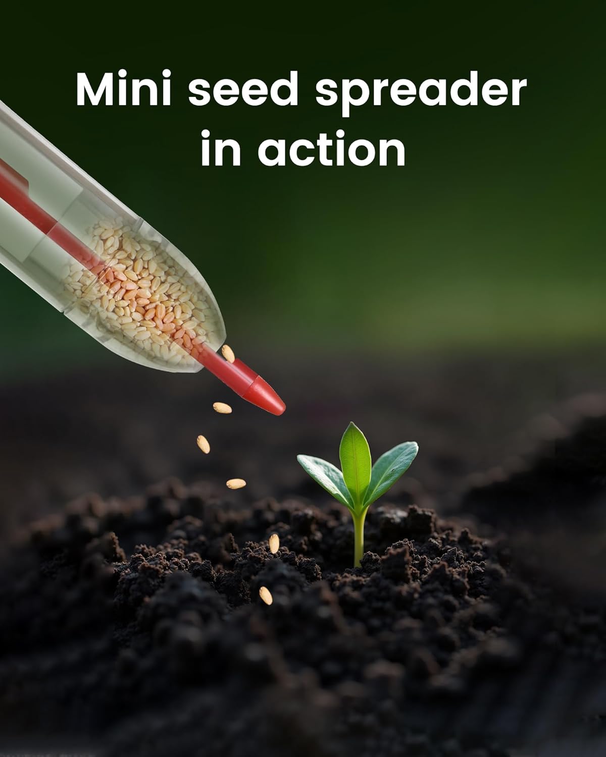 Mini Seed Spreader Set, Seed Planter Tool for Small Seed, Tiny Seed Di