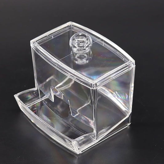 Rutin Chicken Feeder Transparent Acrylic Automatic Bird Food Dispenser Suitable for Quail Birds