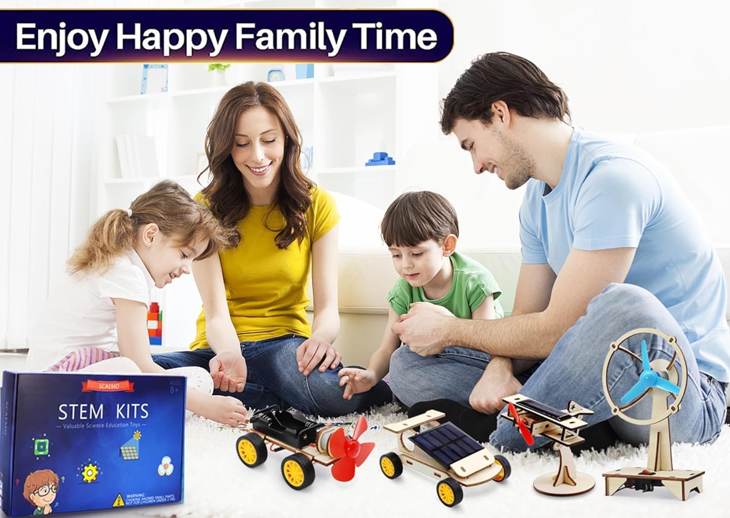 STEM Kits for Kids Ages 8-10-12-14, Stem Toys for Boys Age 8-12, Scien
