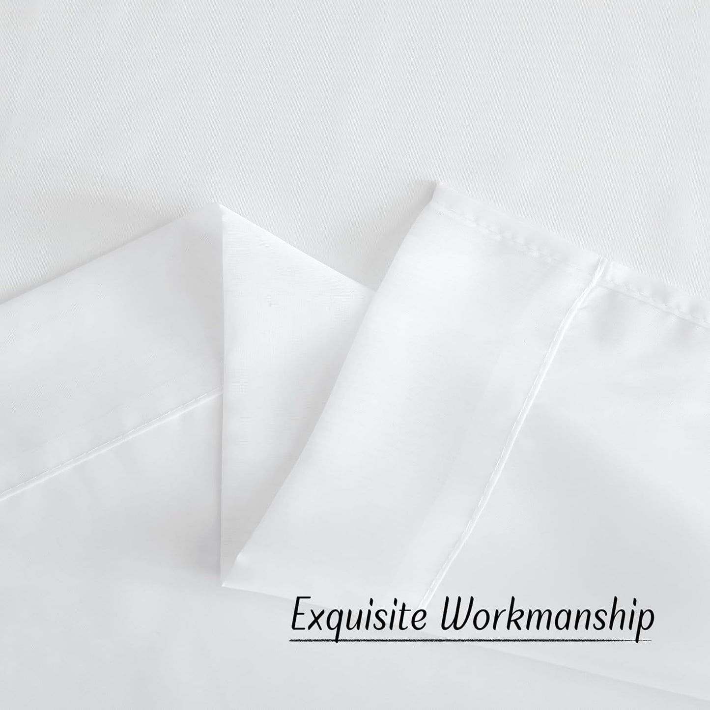 NICETOWN White Sheer Curtains 84 inches Long - Home Decoration Grommet Airy & Lightweight Elegant Window Treatments with Light Filtering for Bedroom/Living Room (2 Panels, W54 x L84)