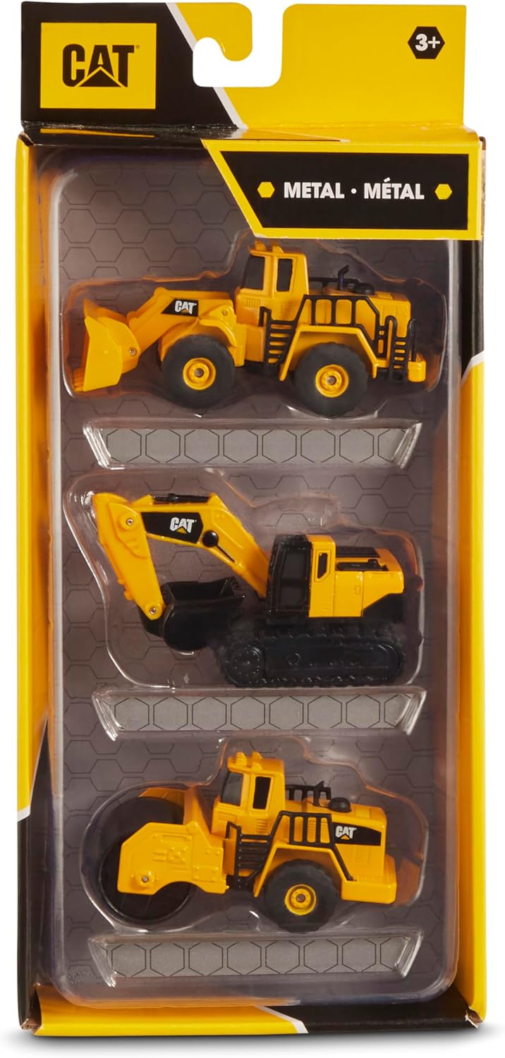 CAT Construction Toys CAT Construction Die Cast Metal 3 Pack Vehicles 