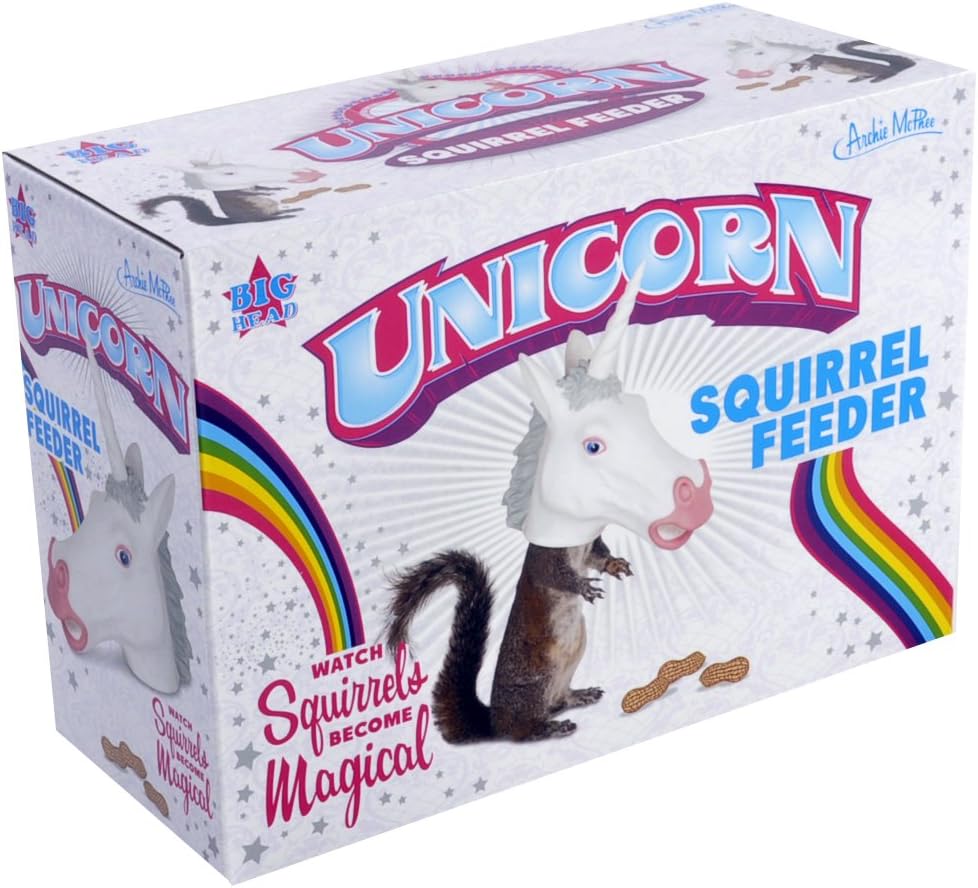 Archie McPhee, Squirrel Feeder Unicorn Head