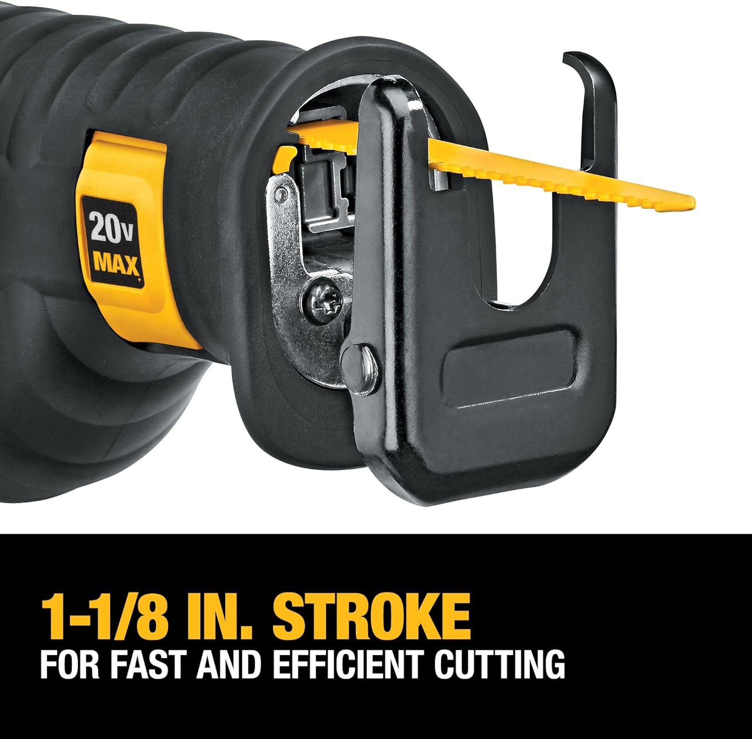 DEWALT 20V MAX Reciprocating Saw, 3,000 Strokes Per Minute, Variable S