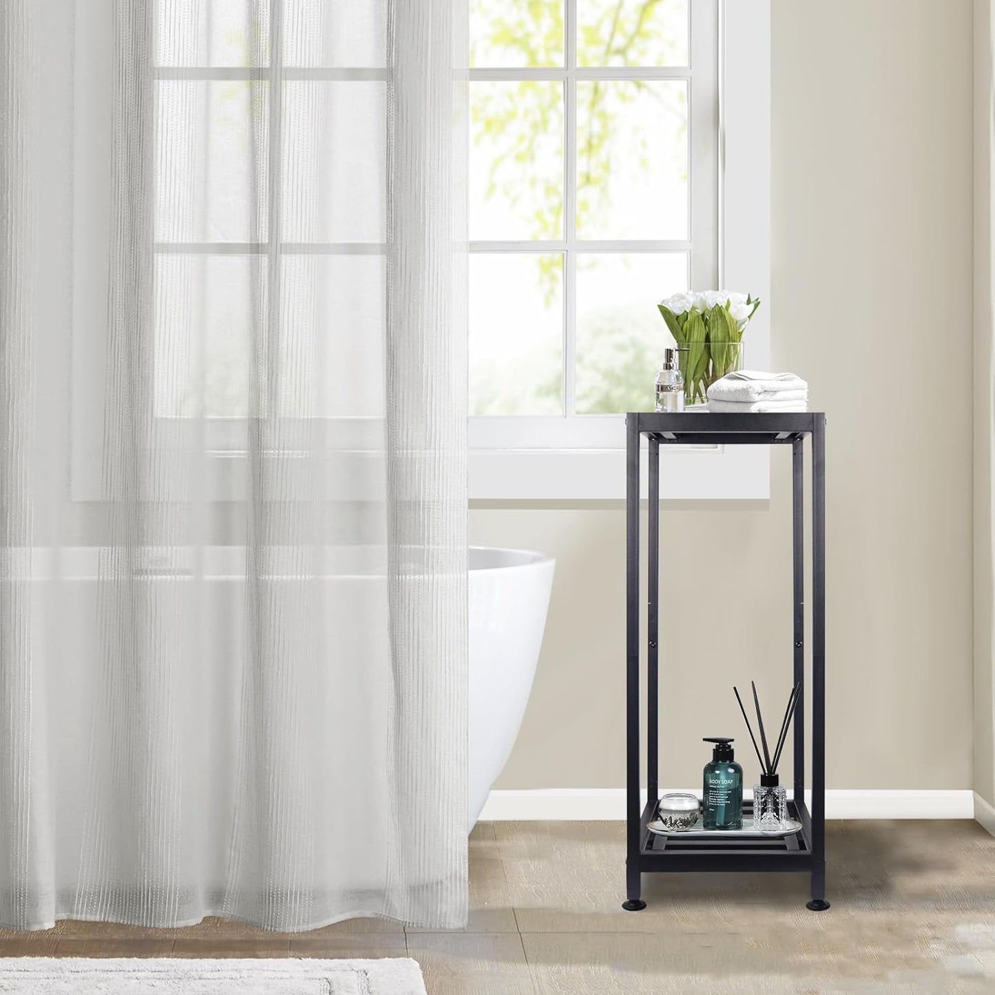 Plant Stand Indoor Outdoor Heavy Duty Wrought Iron Pedestal Stands Met
