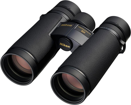 Nikon Monarch HG 10x42mm Binocular - Wide Field of View, Bright Multicoated Lenses, High-Definition Viewing - Lightweight Waterproof Fogproof Outdoor Nature Observation Binoculars (16028)