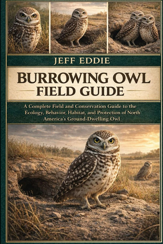 BURROWING OWL FIELD GUIDE: A Complete Field and Conservation Guide to the Ecology, Behavior, Habitat, and Protection of North America’s Ground-Dwelling Owl