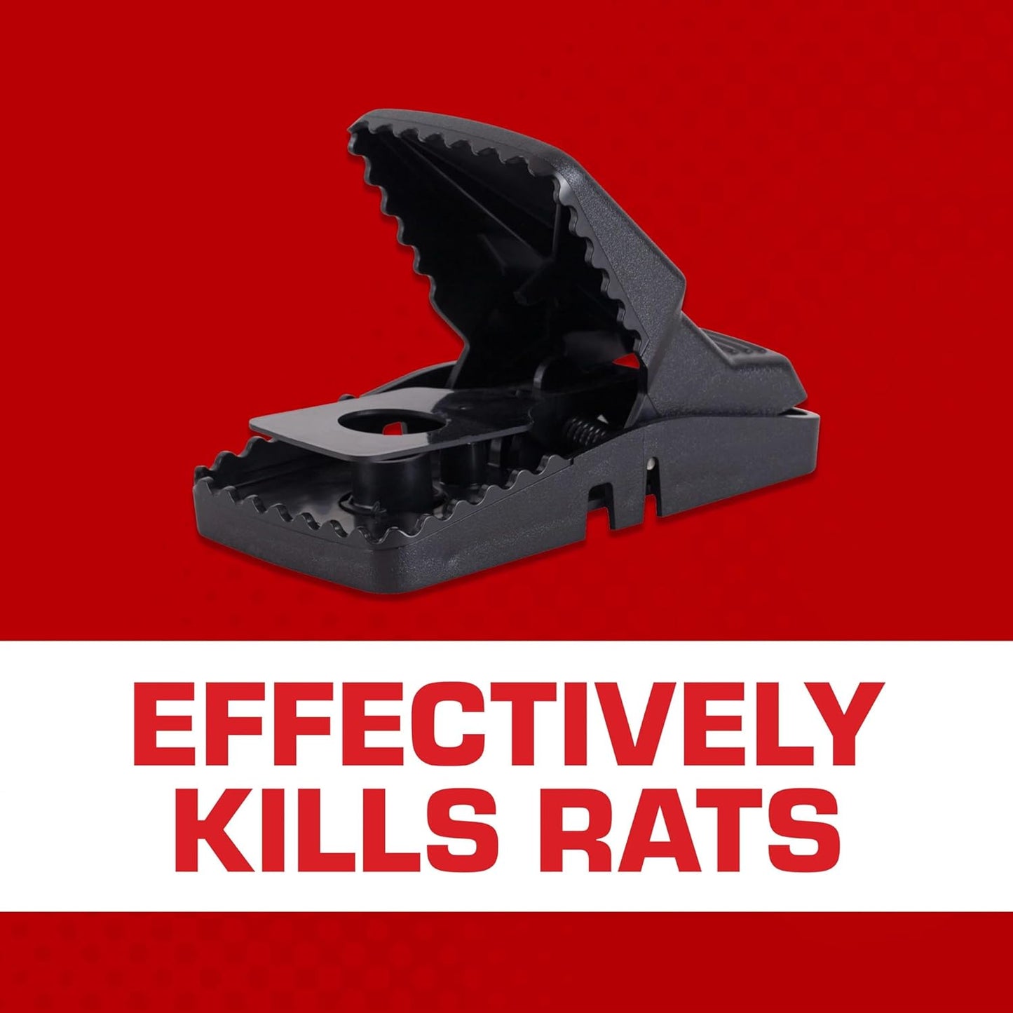 Tomcat Rat Snap Trap, 1 Rat Size Trap - Reusable - Effectively Kill Ra
