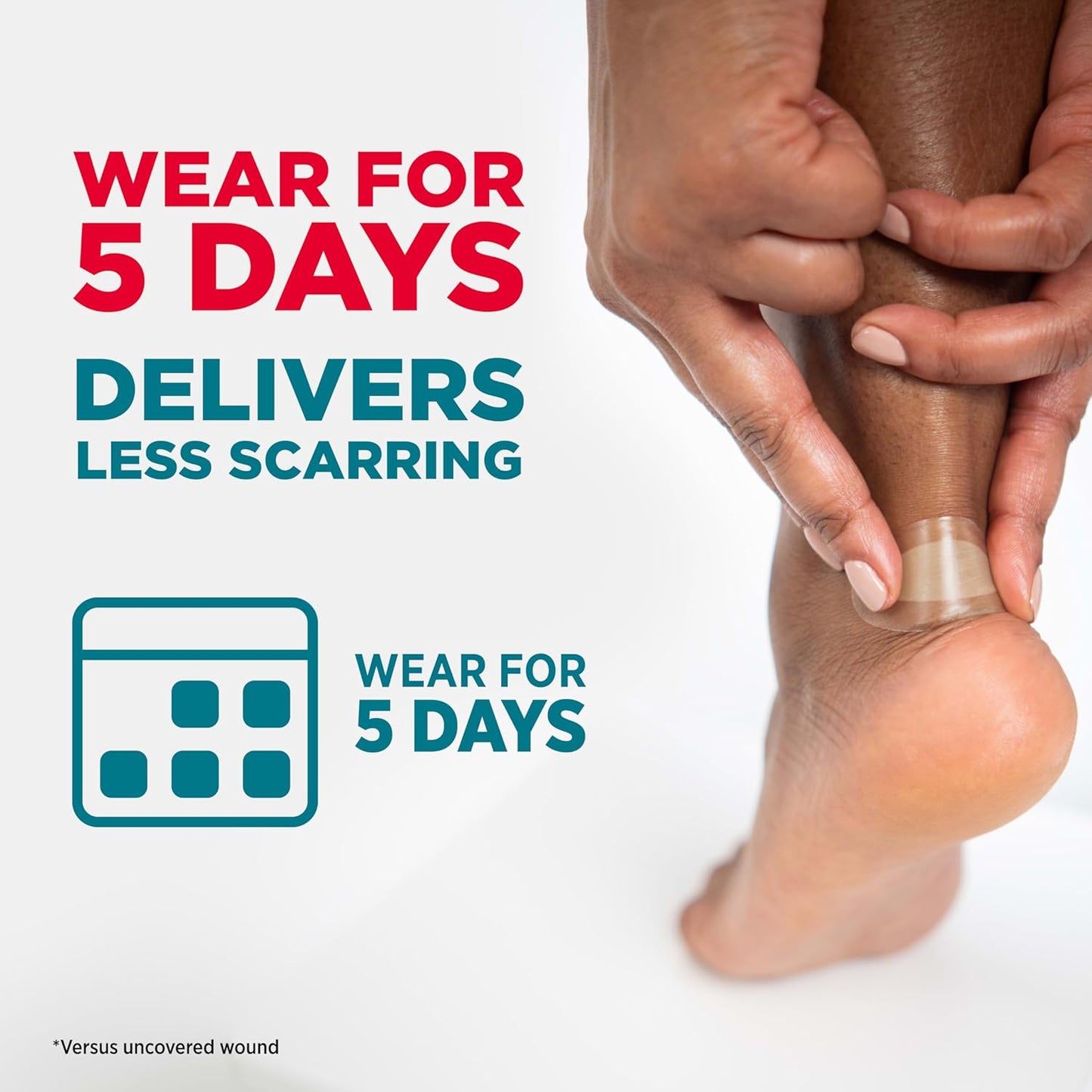 BAND-AID Brand Pro Heal Hydrocolloid Blister Bandages for Advanced Hea
