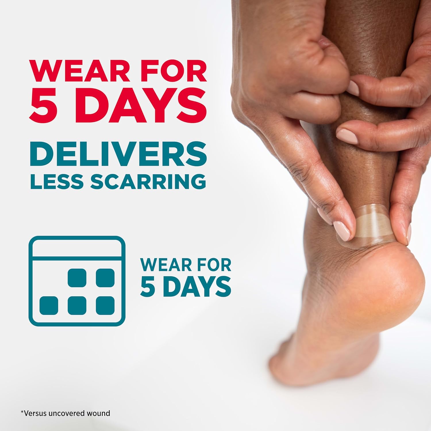BAND-AID Brand Pro Heal Hydrocolloid Blister Bandages for Advanced Hea