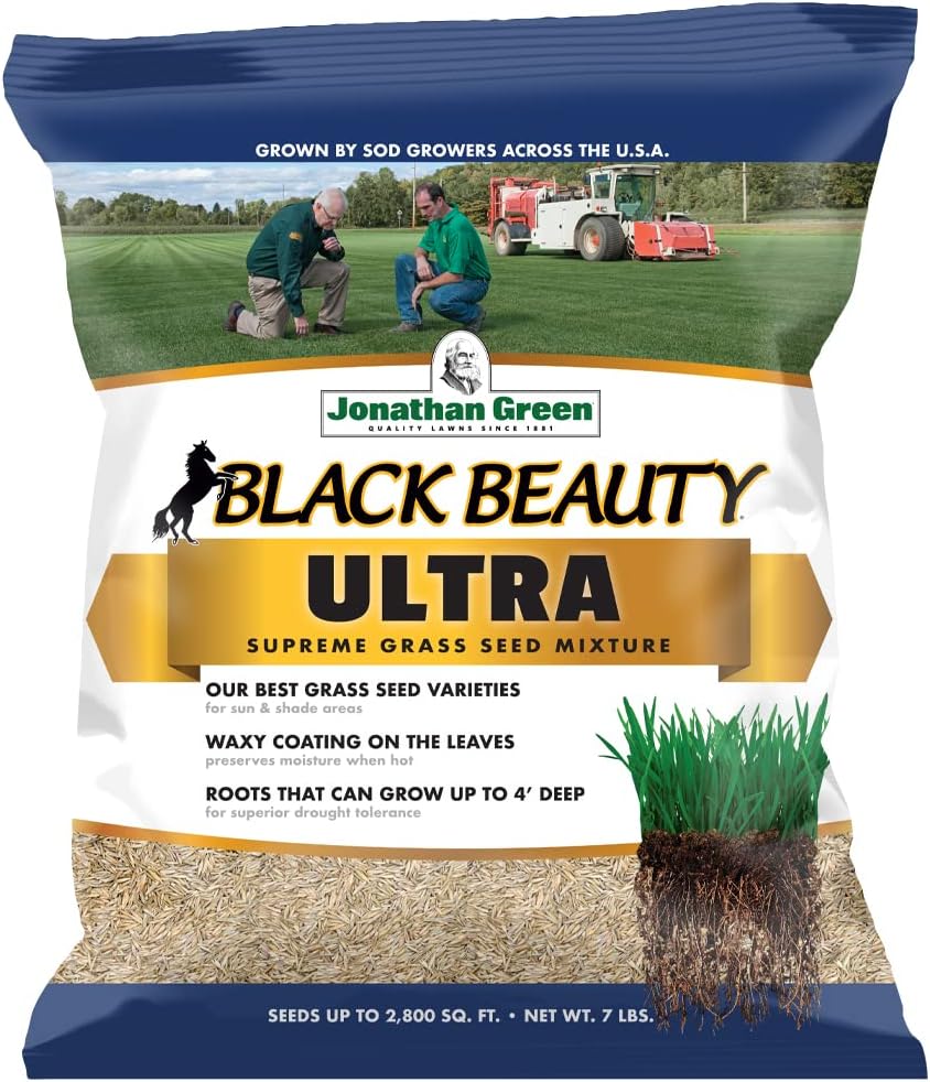 Jonathan Green (10322) Black Beauty Ultra Grass Seed - Cool Season Law