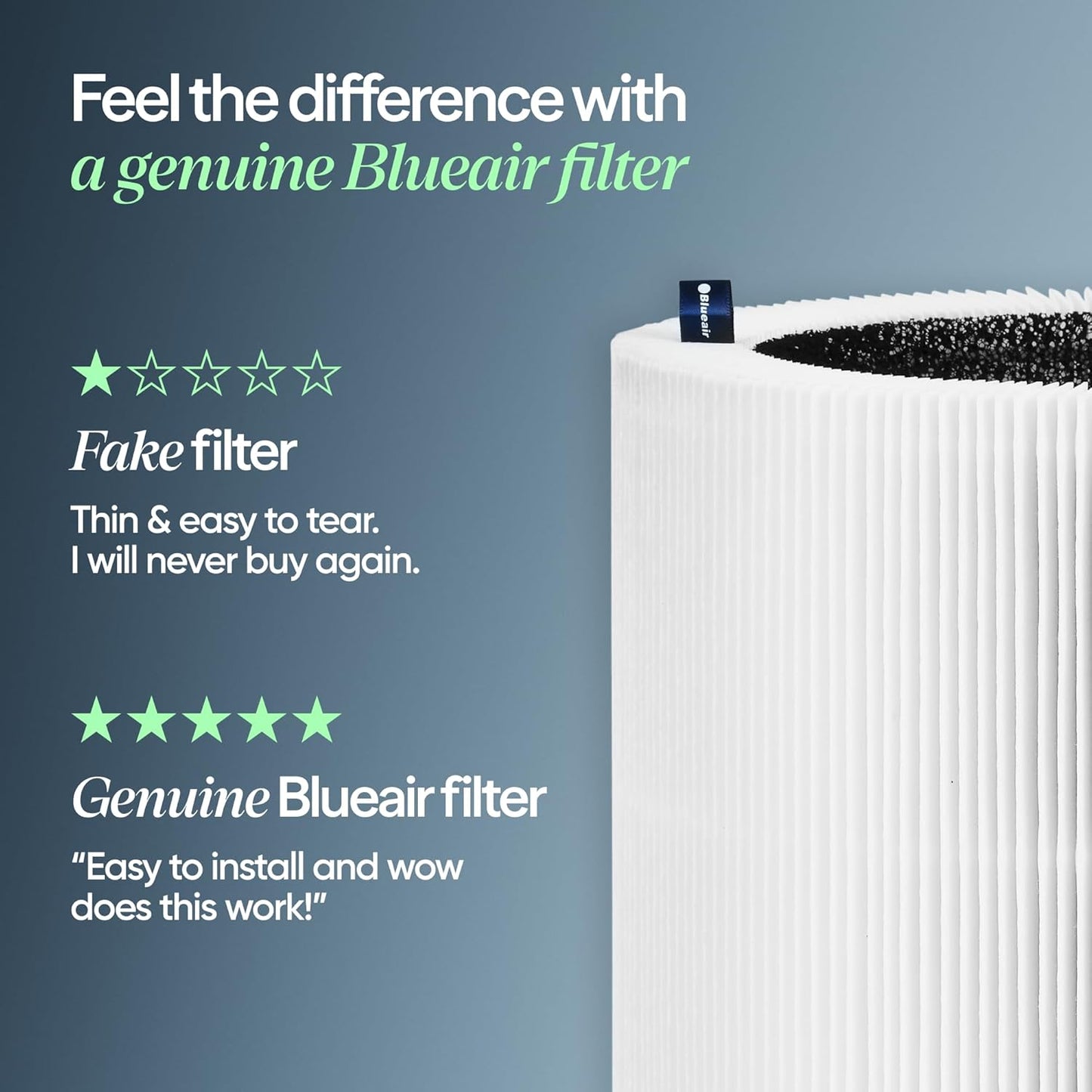 BLUEAIR Genuine Filter for Blue Pure 311i Max Air Purifier