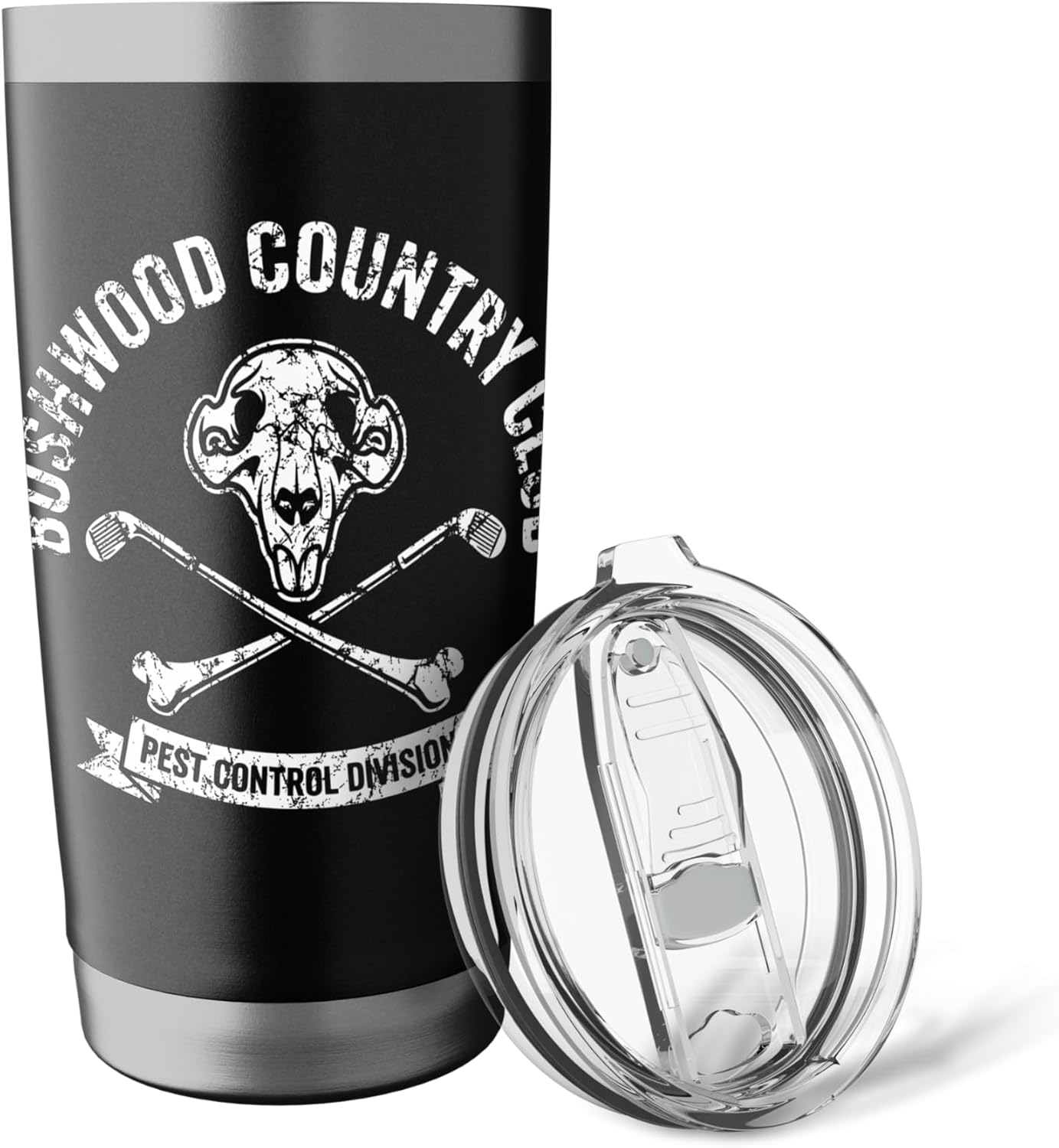 Bushwood Country Club Pest Control Division Aged Funny Stainless Steel Insulated Tumbler