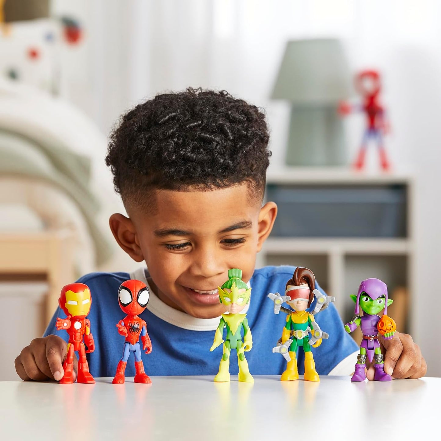 Spidey and his Amazing Friends Hasbro Marvel, Friends & Foes Pack, 5 A