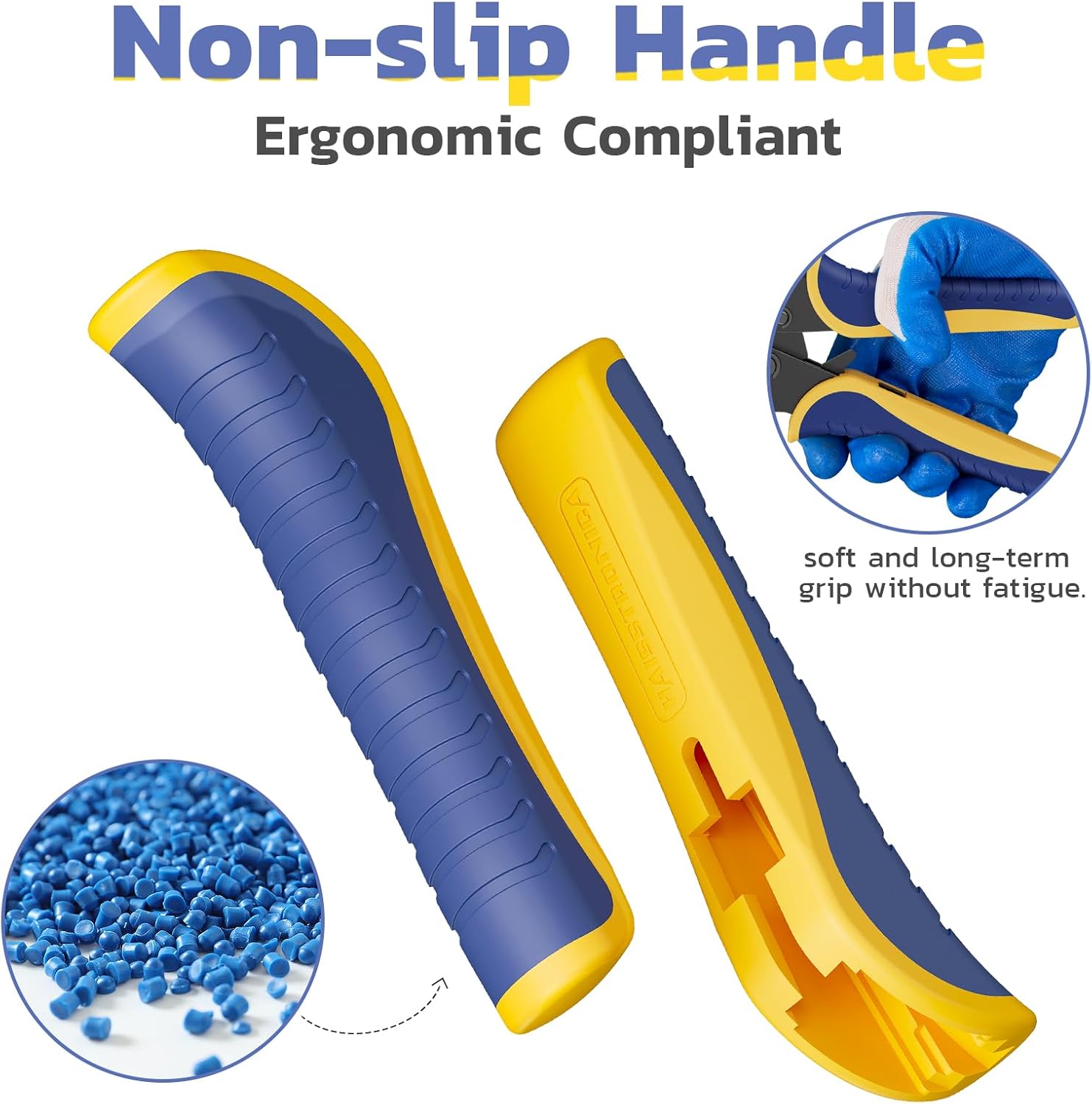 haisstronica Wire Stripper and Crimping Tool,AWG 24-10 Automatic Strip