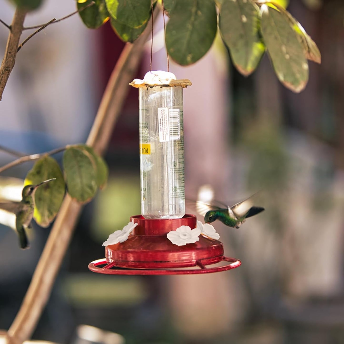30 Sets Hummingbird Feeders Flowers, Multicolor Replaceable Hummingbir
