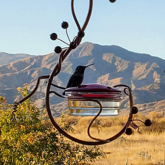 Wooden Bird Feeder Hanging Birdhouses for Outdoors with Rope Hummingbird Nesting Houses Bird Feeder Outside
