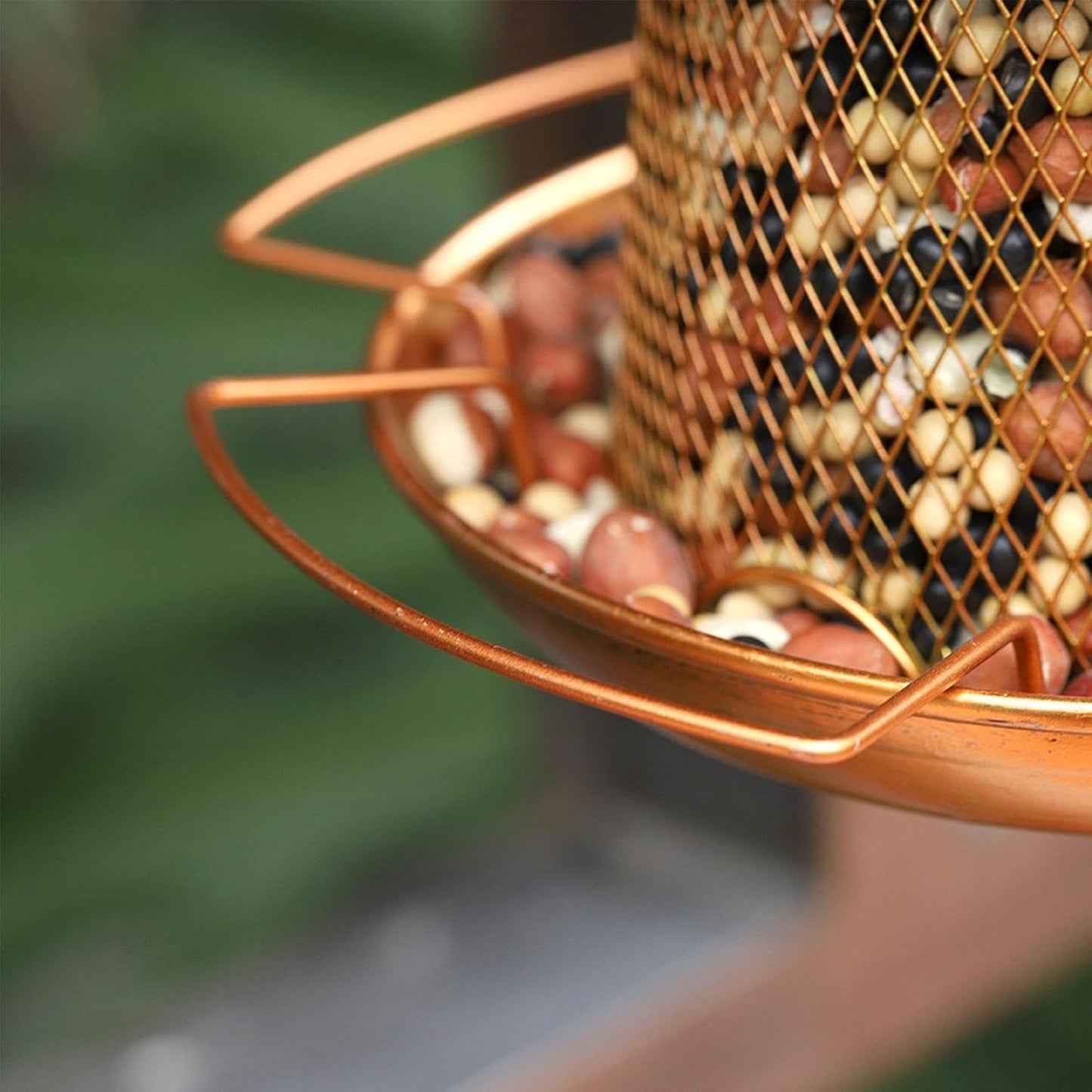 Bird Feeders for Outdoors, Decorative Hangable Small Bird Feeder Stand