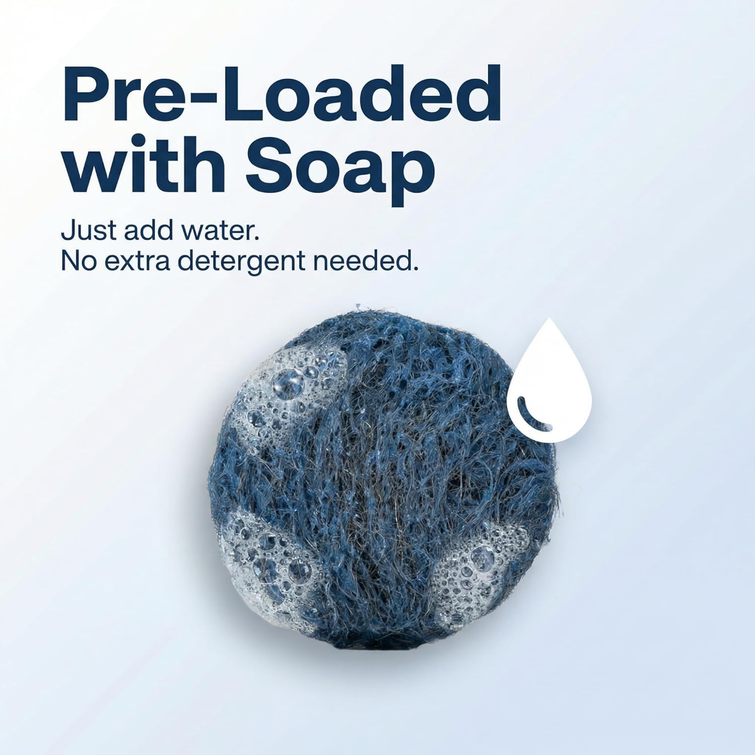 Amazon Basics Steel Wool Soap Pads, Reusable, Cuts Grease and Removes 