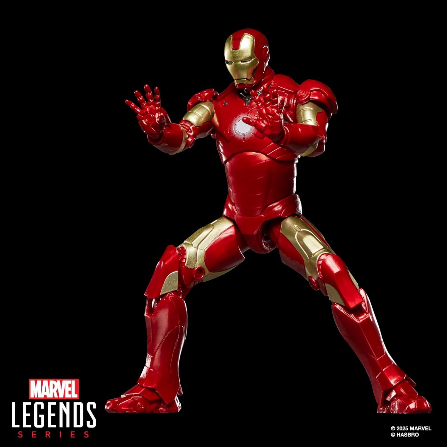 Marvel Legends Series Iron Man Mark III, Iron Man Movie Collectible 6-