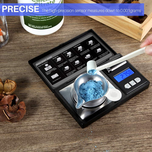 THINKSCALE Milligram Scale, 50g/0.001g Digital Jewelry Scale, Micro Gr