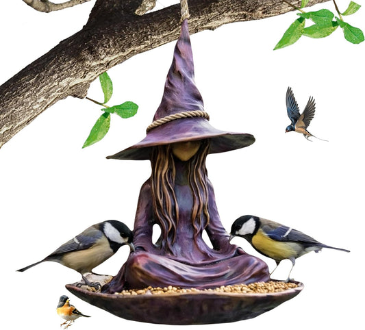 Weatherproof Bird Feeder, Hangable All-Season Feeder, Outdoor Bird Food Station, Backyard Dispenser with Easy Fill Design, Balcony Container with Sturdy Hooks, Dispenser Accessory for Finches