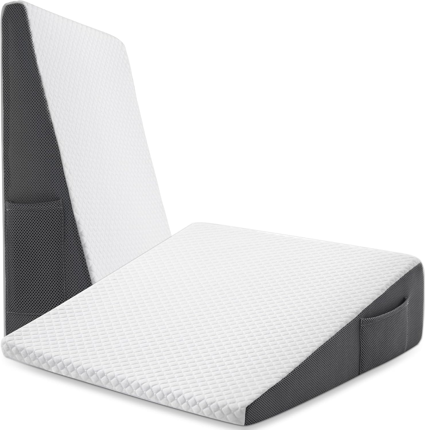 Cozymaker 7.5" Bed Wedge Pillow for Sleeping After Surgery, Back Suppo
