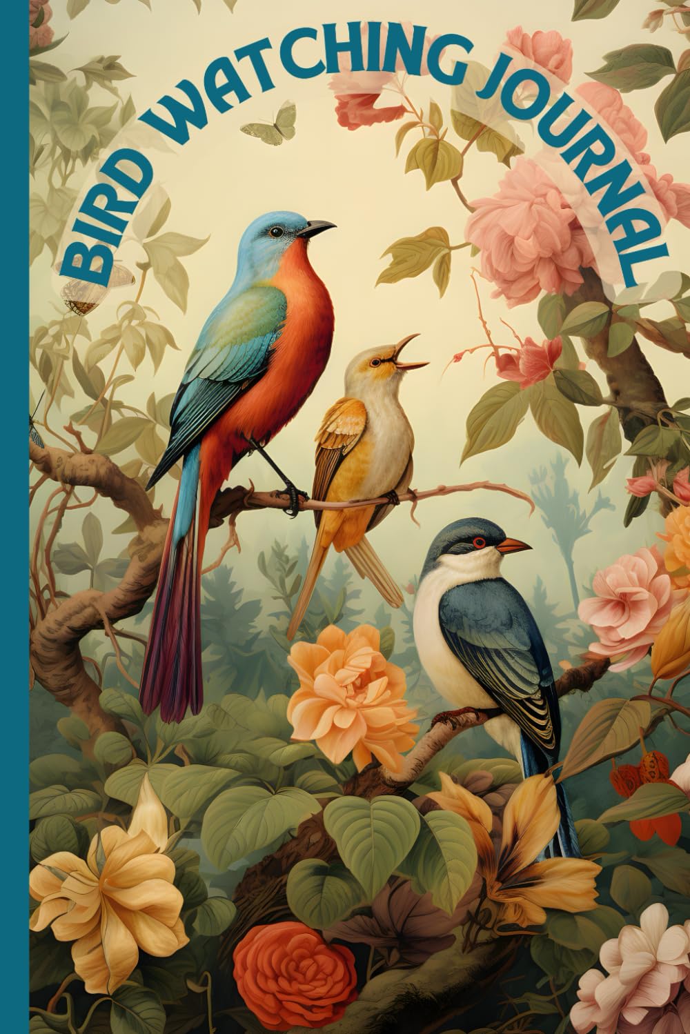 BIRD WATCHING JOURNAL: a detailed logbook to record all your bird sightings.