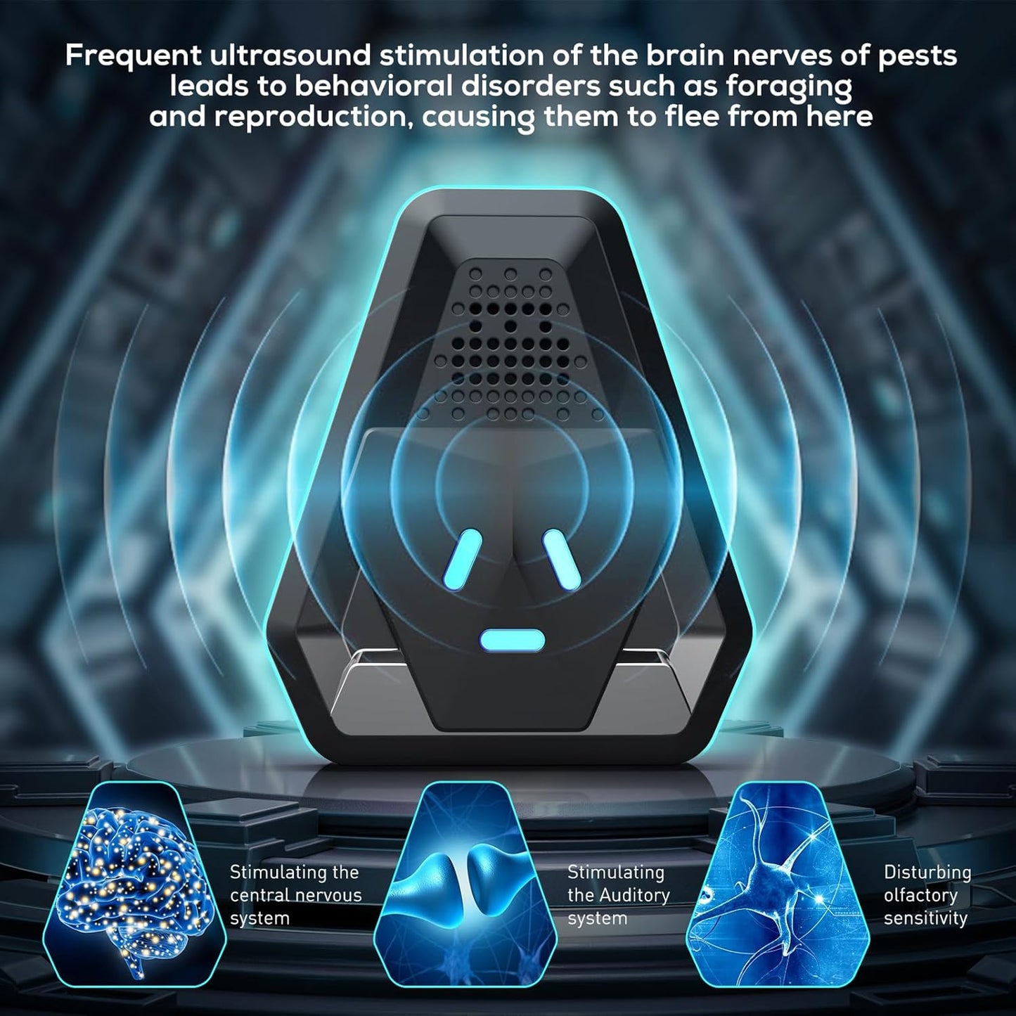 2026 Ultrasonic Repeller & Insect Indoor Repeller,Ultrasonic and Repel