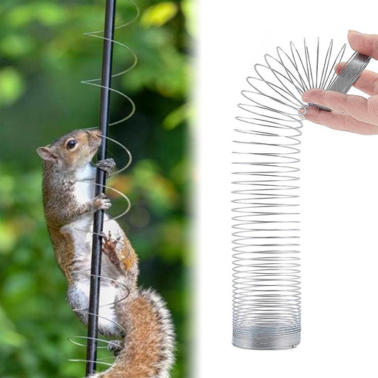 Squirrel Proof Spring Device, Metal Squirrel Baffle Barrier Type Coil,