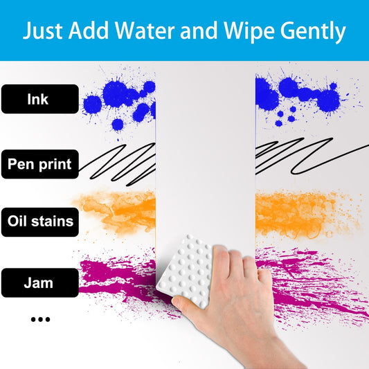 Magic Sponge Erasers, 20 Pack 2X Density Stronger Melamine Sponge Foam Pads, Multi-Functional Household Cleaning Supplies Cleaner for Kitchen, Bathroom, Bathtub, Sink, Wall Cleaner
