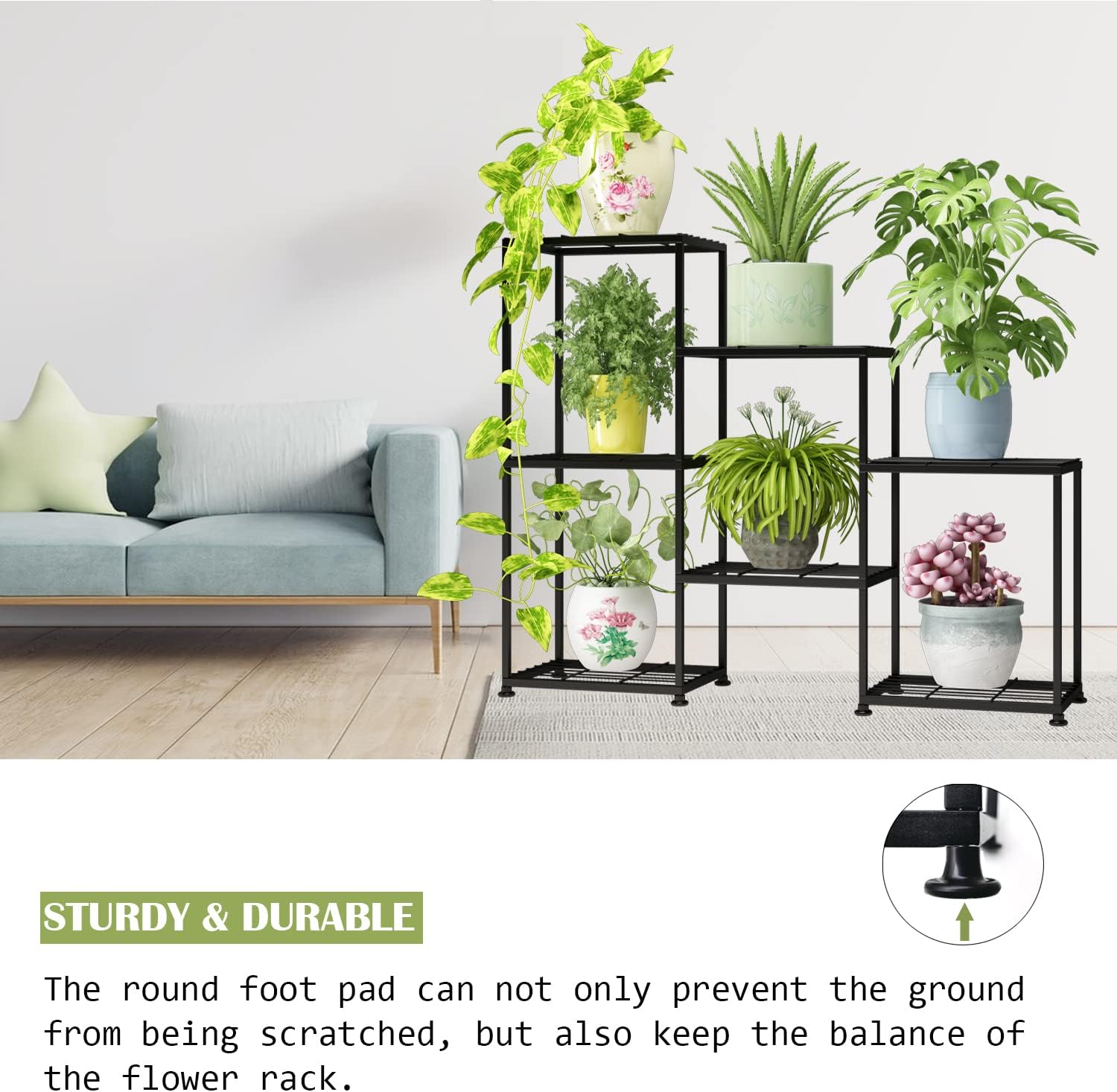 Metal Plant Stand Indoor Metal Plant Stands Outdoor Tiered Plant Shelf